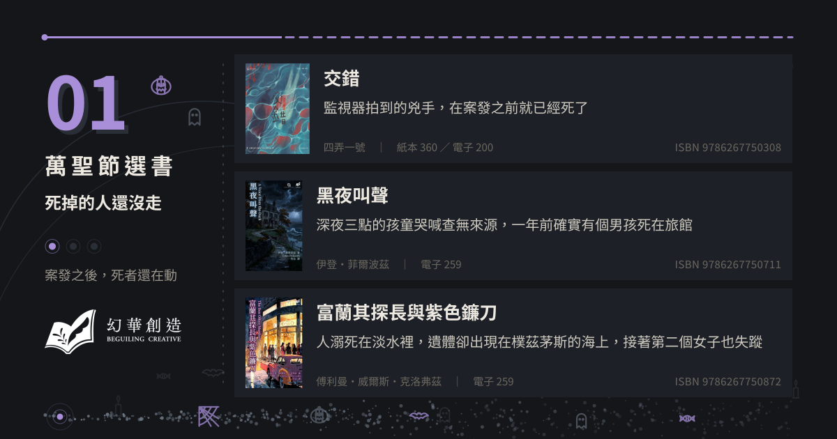萬聖節選書：死掉的人還沒走——案發之後，死者還在動